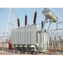 Transformador de energía inmerso en aceite de 220KV